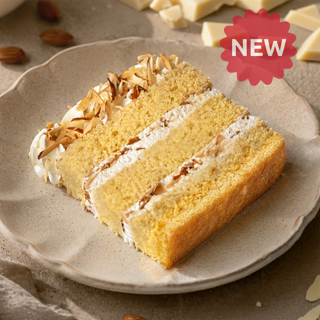 Almond White Chocolate (2 slices) (Jul flavor)
