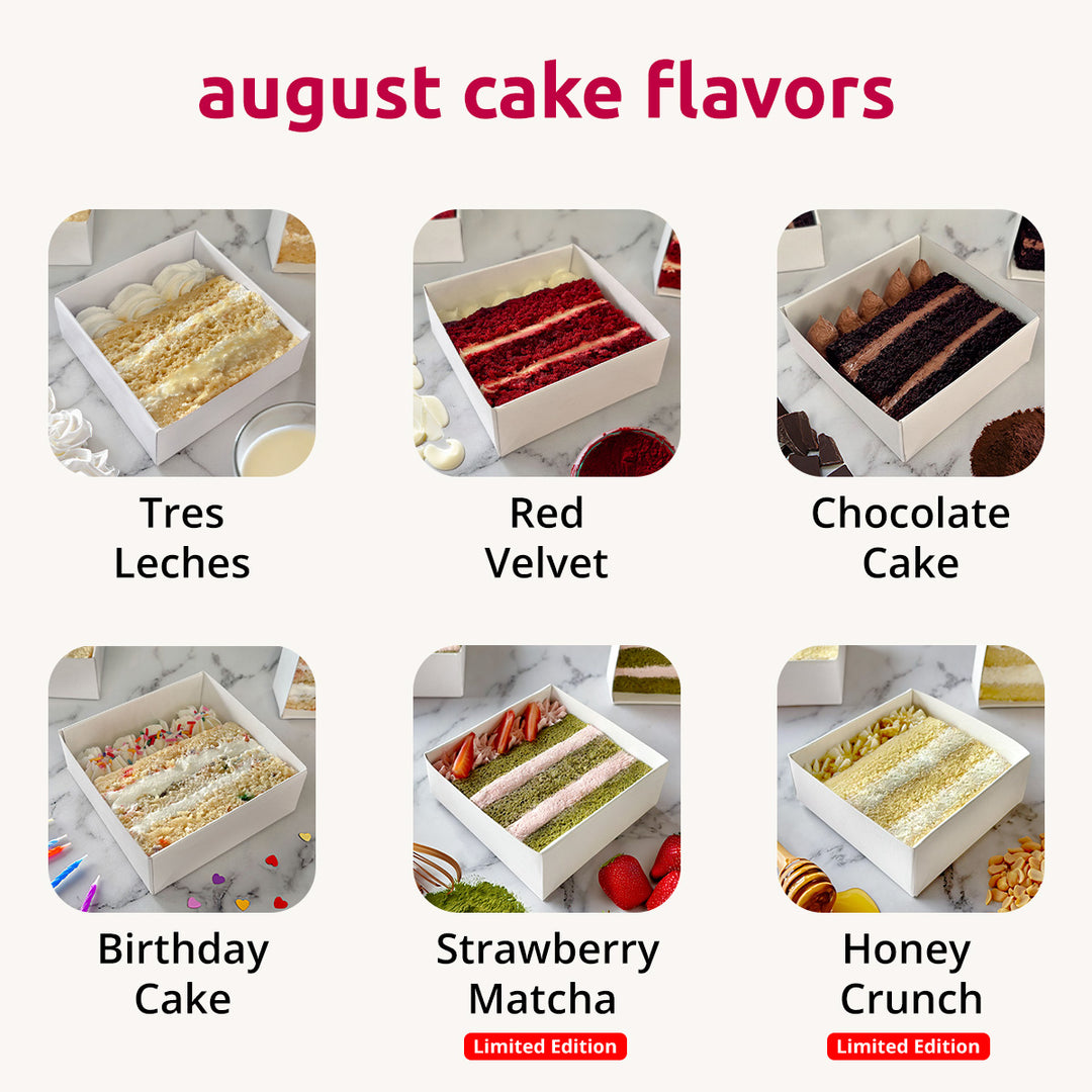 (Cakes) Buy 3 Get 1 Free