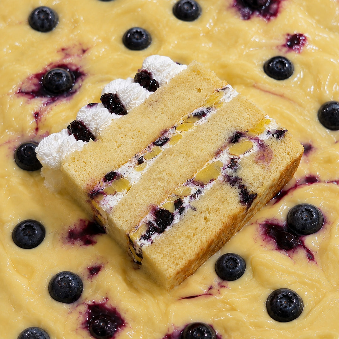 Blueberry Custard (2 slices) (Sep flavor)