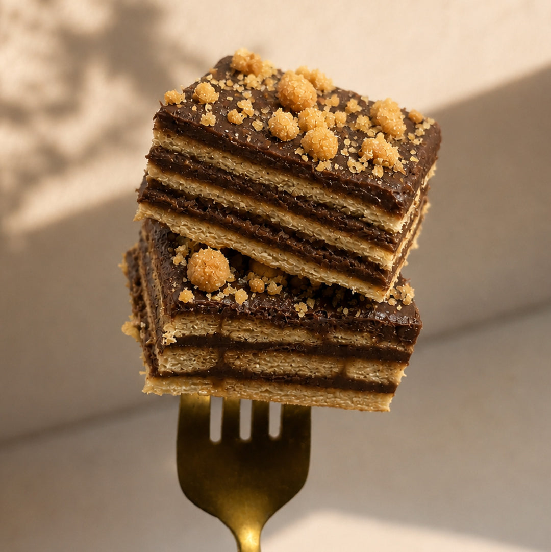 Chocolate Biscuit Pudding (1 slice)