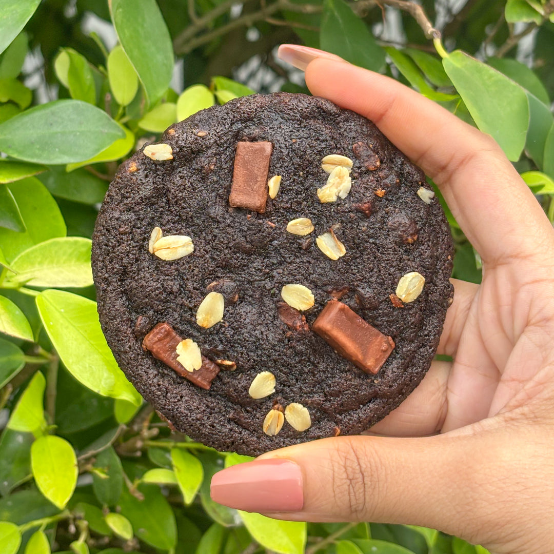 Dark Chocolate Oatmeal (2 cookies) (Jan flavor)