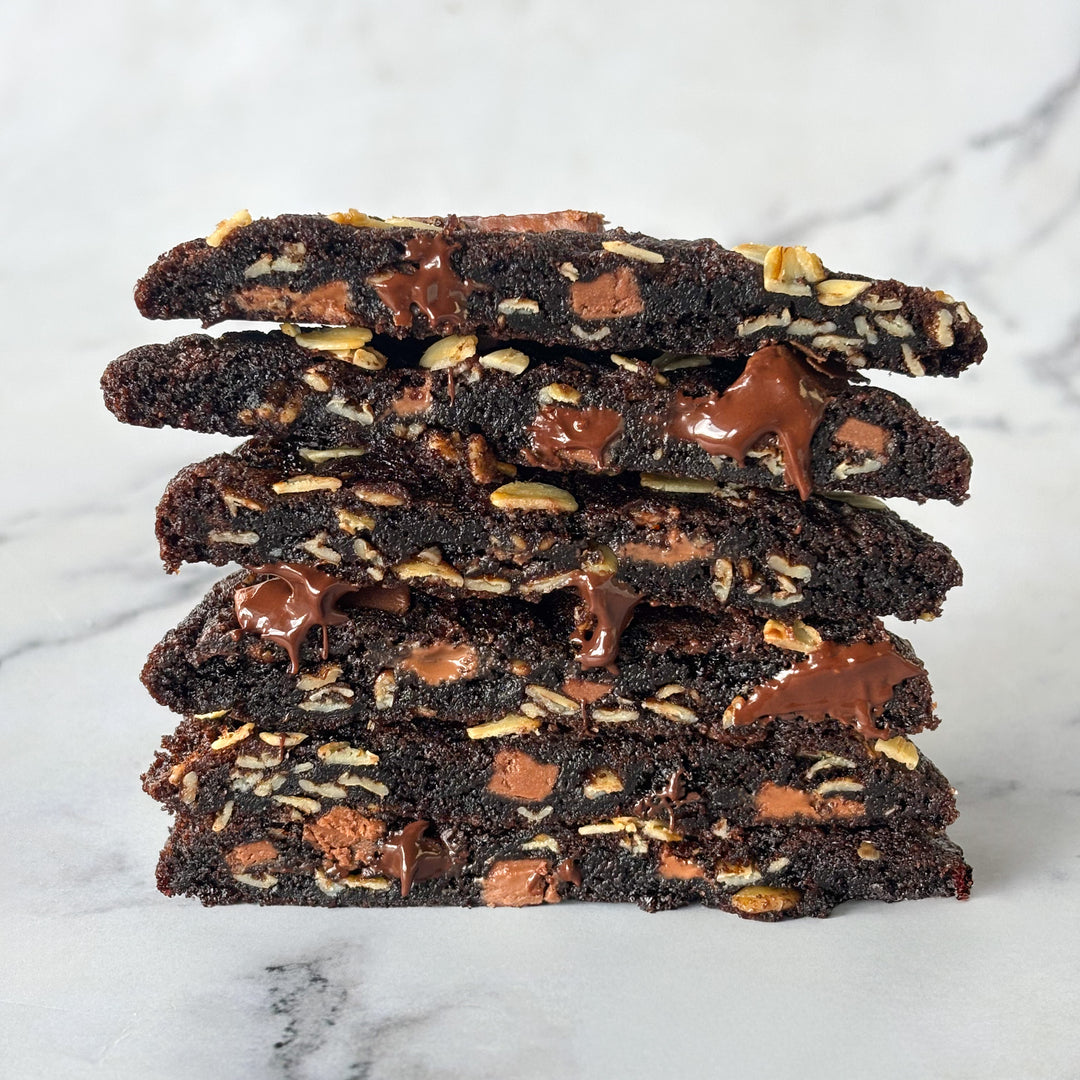Dark Chocolate Oatmeal (2 cookies) (Jan flavor)