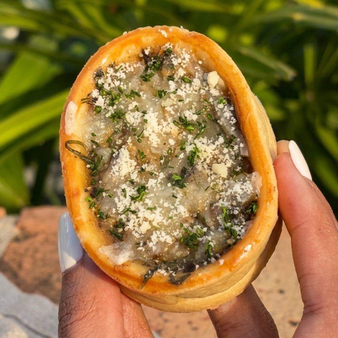 Creamy Mushroom Quiche (2 pieces) (Sep flavor)
