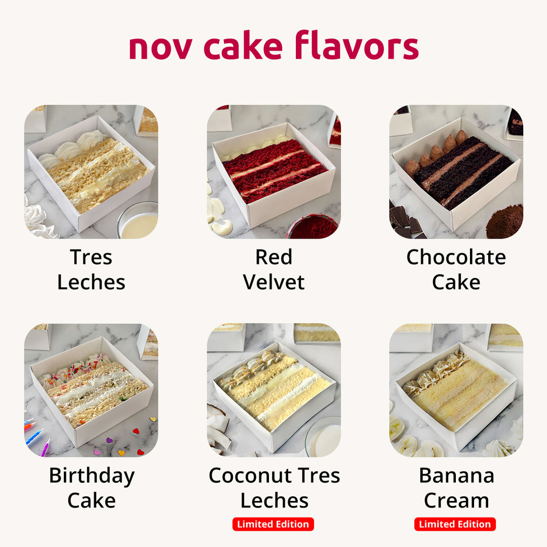 (Cakes) Buy 3 Get 1 Free