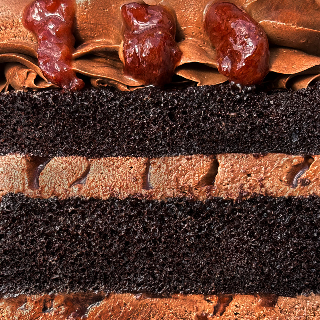 Strawberry Truffle (2 slices) (Dec flavor)