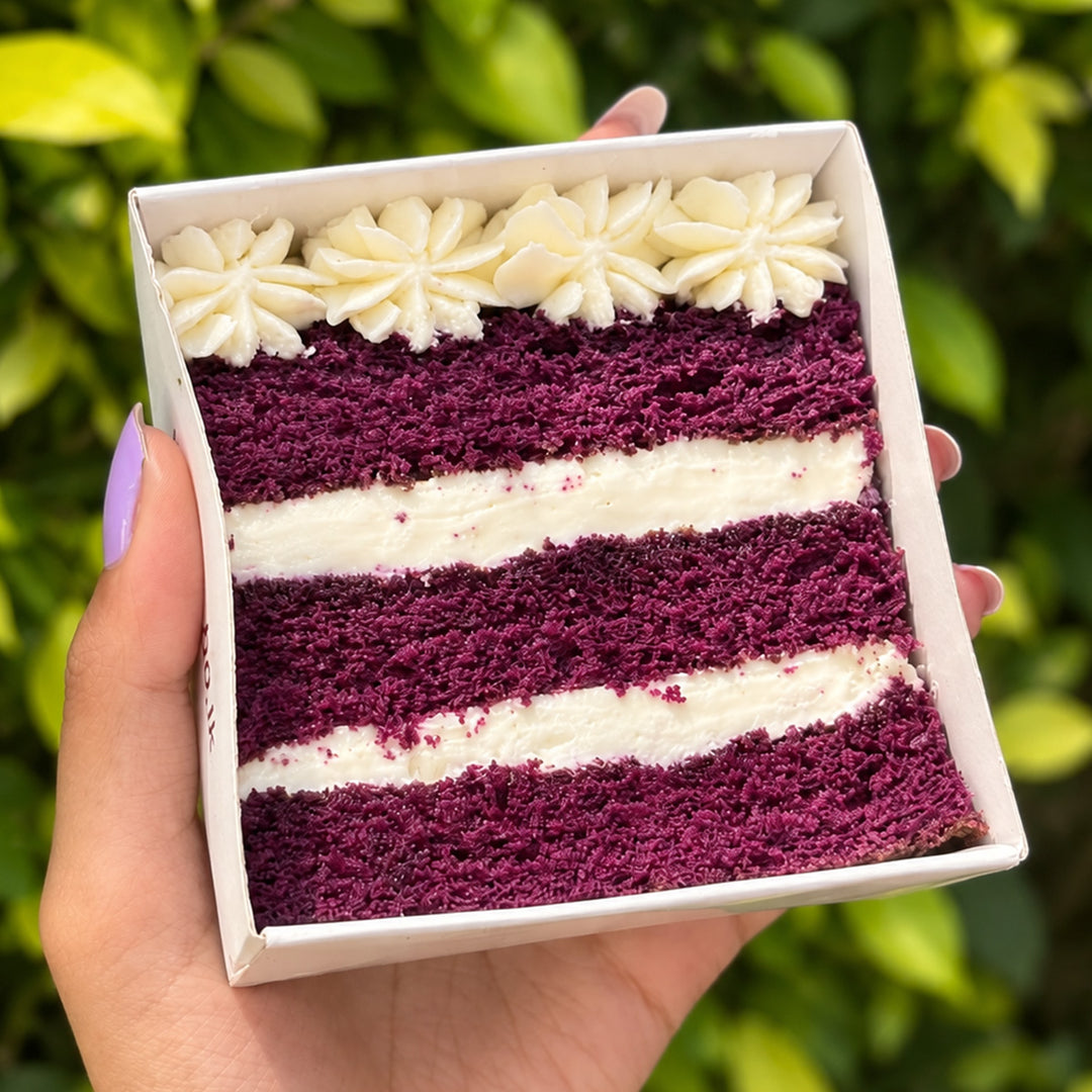 Ube Cake (2 slices) (Oct flavor)