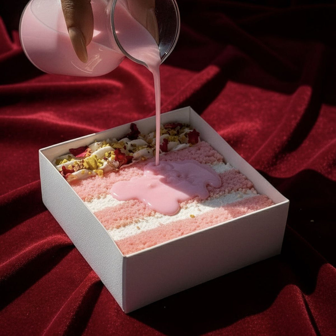 Rose Tres Leches  (2 slices) (Feb flavor)