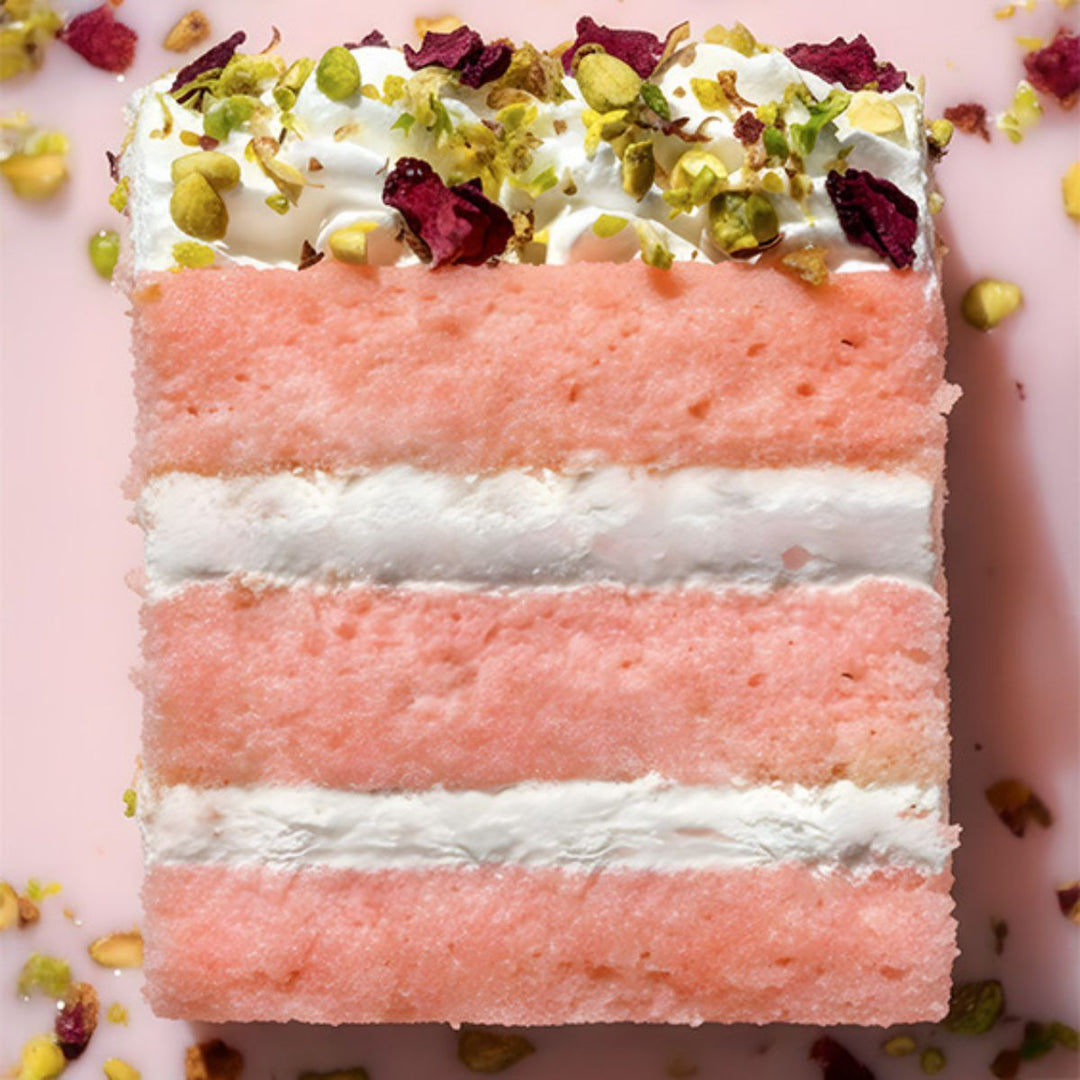 Rose Tres Leches  (2 slices) (Feb flavor)